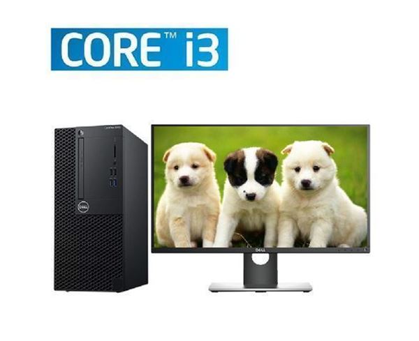 图片 戴尔（DELL）OptiPlex 3060 Tower 230650 台式电脑 Intel酷睿I3-8100 3.6GHz四核 4G-DDR4内存 1T SATA硬盘 集显 DVDRW 中标麒麟V7.0 +19.5英寸显示器