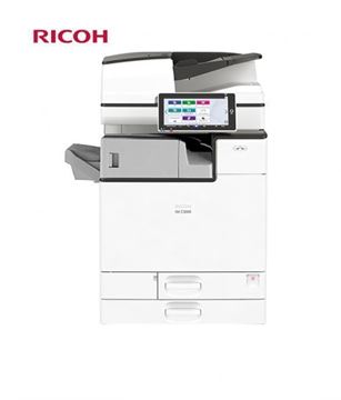 图片 理光（Ricoh）IM C3000 A3彩色多功能数码复合机（主机+送稿器+内置装订器+原装工作台）