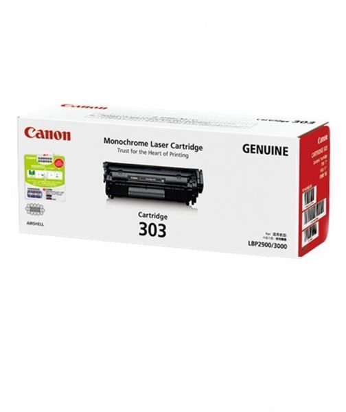 图片 佳能 (Canon)CRG-303 黑色硒鼓 适用于佳能LBP2900、LBP2900+、LBP3000