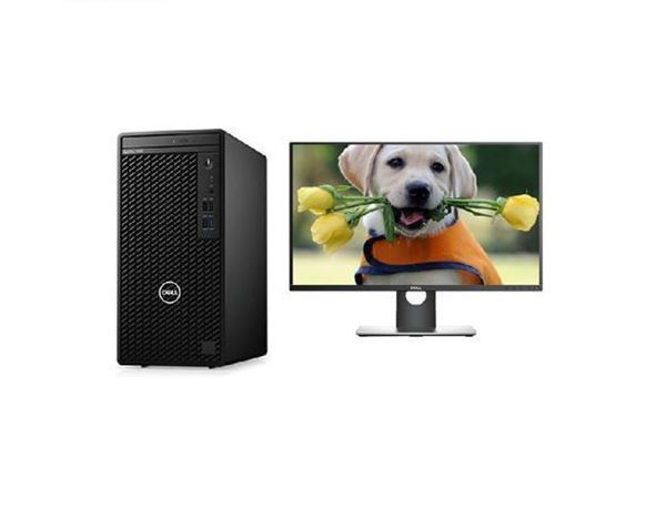 图片 戴尔（Dell） OptiPlex 5080 Tower 301195 intel 酷睿十代 i7 i7-10700 8GB 1000GB 中标麒麟 V7.0 21.5寸 三年有限上门保修