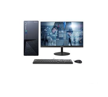 图片 清华同方（THTF）台式电脑/超越E500-11180 Intel酷睿 I3-9100(3.6GHz 6M 65W)/ 4G DDR4/1T硬盘/集卡/DVDRW/清华同方OPENTHOS/21.5显示器/三年保修